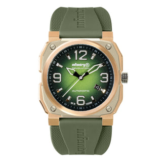 Infantry Automatic Mechanical Men's Watch - Green waterproof MOD47-FC-13-C