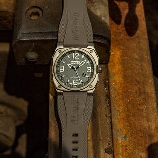 infantry revolution automatic mechanical watch grey REVO-AUTO-09-V2-11