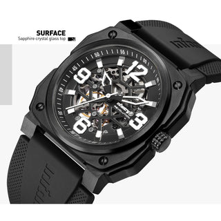 infantry revolution skeleton mechanical watch waterproof REVO-SKL-03-V2-02