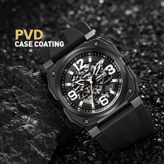 infantry revolution skeleton mechanical watch waterproof REVO-SKL-03-V2-03
