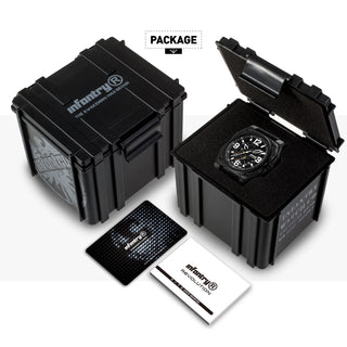 infantry revolution skeleton mechanical watch waterproof REVO-SKL-03-V2-07