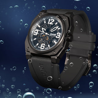 infantry revolution skeleton watch waterproof REVO-SKL-03