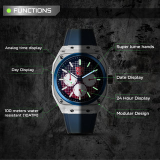 infantry x transformers modular design watch autobot MOD42-PND-TF-RD-01