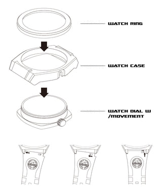 infantry x transformers modular mechanical watch instruction