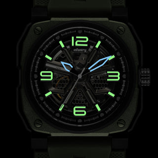 Infantry_Automatic_Mechanical_Men_s_Watch_-_Green_waterproof MOD47-FC-06-09