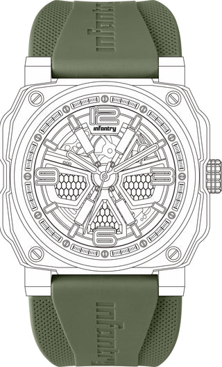 Infantry_MOD_47_watch_Strap_Green_IN-47STP-04 01