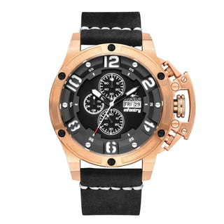 Infantry_Miyota_0S00_Quartz_Men_s_Watch_waterproof AVR-002-CHR-02_Leather