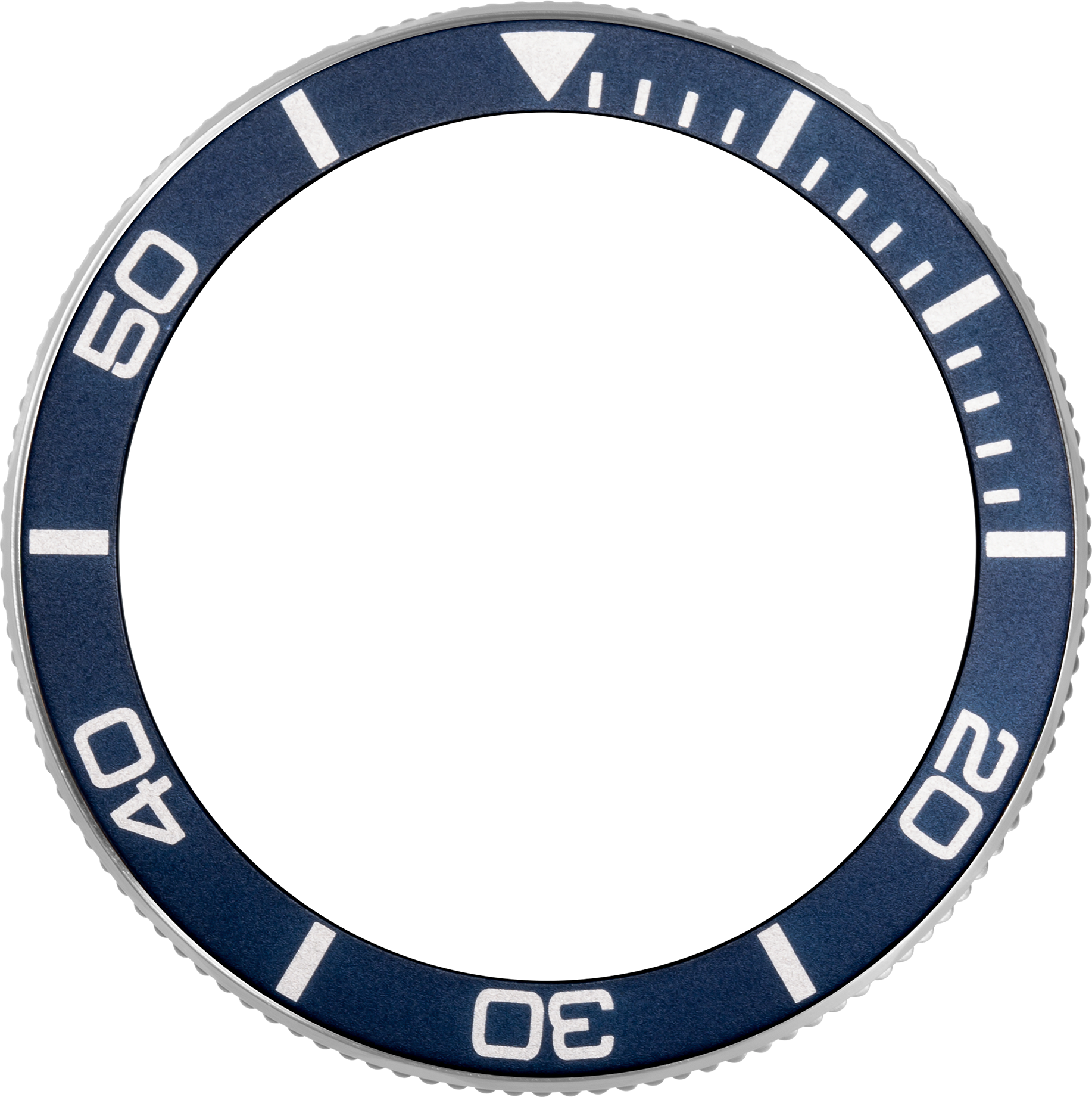 MOD 44 watch ring - DIVER SILVER/ BLUE RING