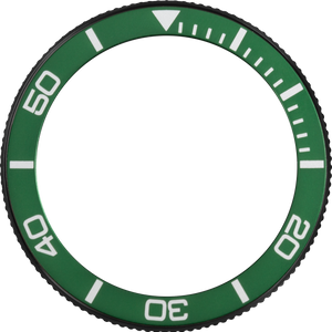 MOD 44 watch ring -DIVER BALCK/ GREEN RING
