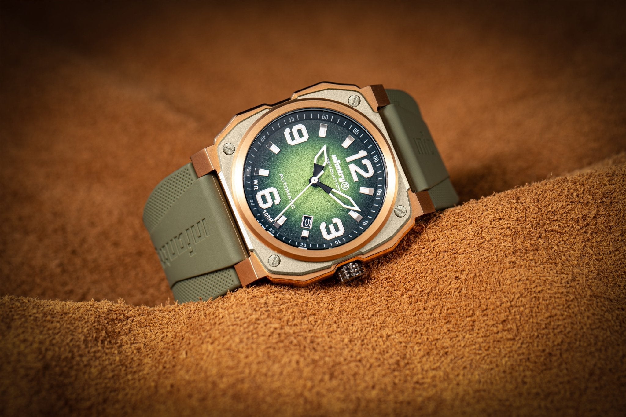 MOD 47 - Warrior | Customized Watch for Men Olive | infantry®