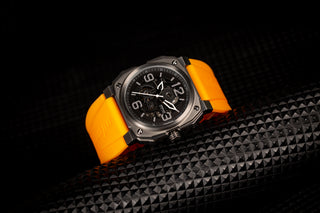 Infantry_Automatic_Mechanical_Men_s_Watch_-_Orange_Black_waterproof_MOD47-WR-02-05