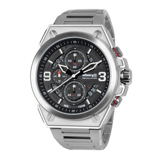 Infantry_Chronograph_Men_s_Watch_-_Black_Silver_waterproof IN-CHR-S-S-02