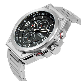 Infantry_Chronograph_Men_s_Watch_-_Black_Silver_waterproof IN-CHR-S-S-03