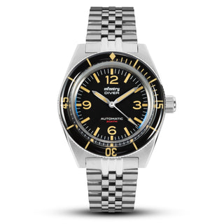 Infantry_Diving_Men_s_Watch_-_Navy_Green_waterproof_DIV-001-BLK