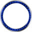 Bague en argent et pierre précieuse bleue