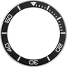Diver Black / Silver Ring