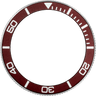 Diver Red / Silver Ring