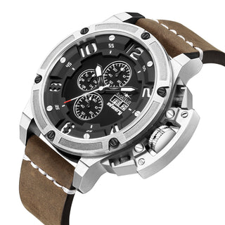 Infantry_Miyota_0S00_Quartz_Men_s_Watch_waterproof AVR-002-CHR-01_02_Leather