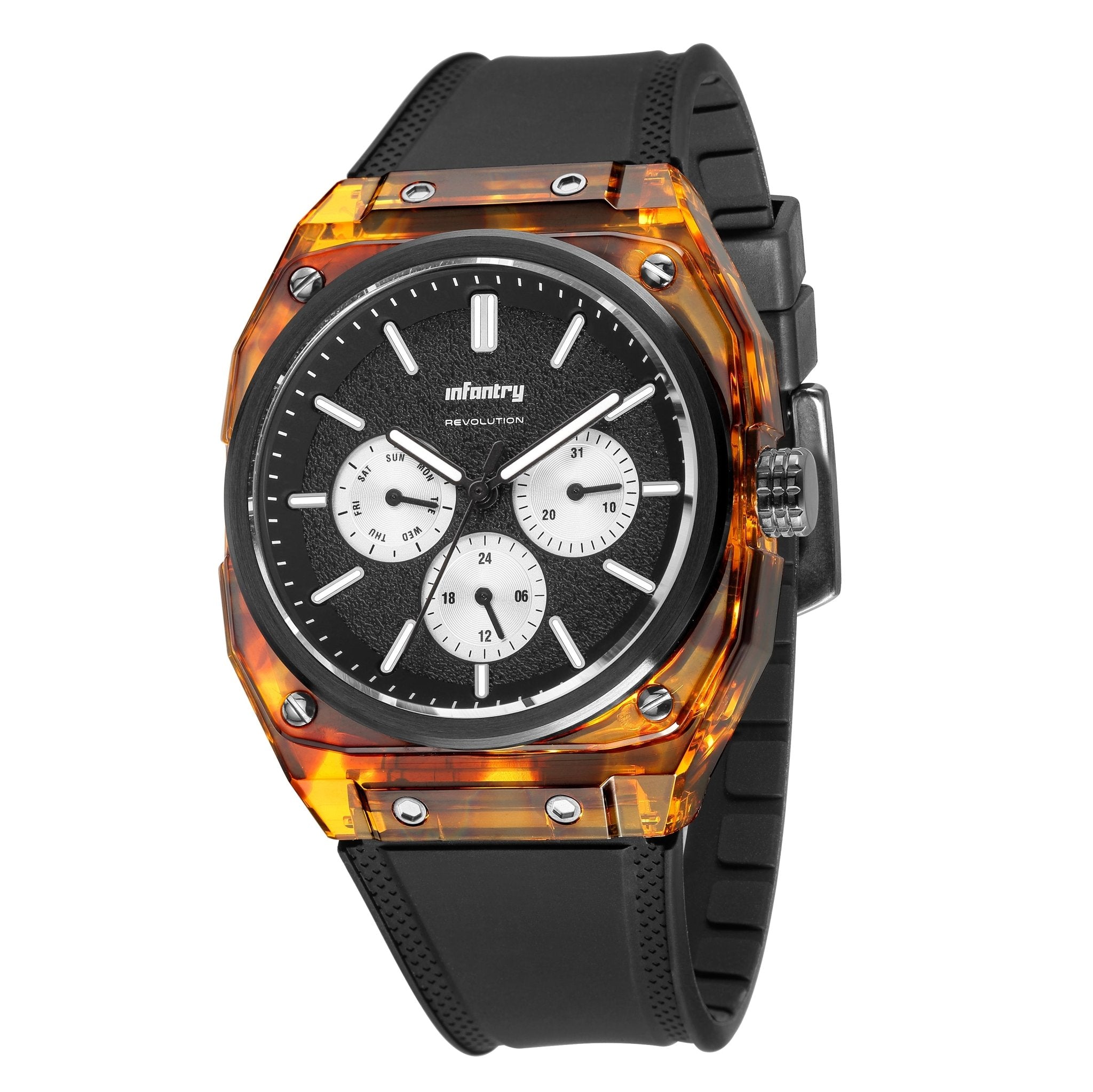 MOD 42 Skyster Tortoiseshell Modular Watches 42mm | Infantry®