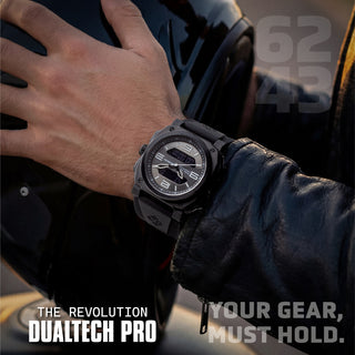REVO47-AD01 analog digital military watch poster