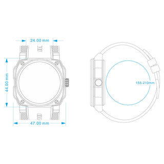 REVOLUCIÓN - El Dual Timer 47mm