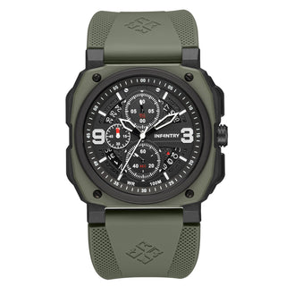 Revolution chronomaster II  tactical watch green REVO47-CHR02VD-GN