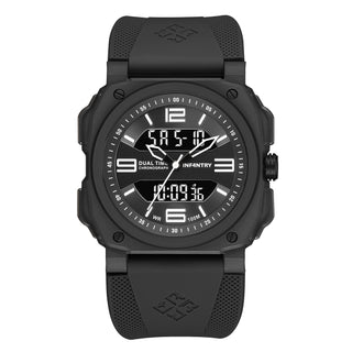 infantry dualtech pro analog digital military watch REVO47-AD01-BK-01