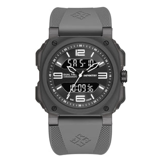infantry dualtech pro analog digital military watch REVO47-AD01-GY-01