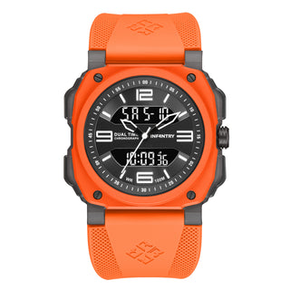 infantry dualtech pro analog digital military watch REVO47-AD01-OR-01