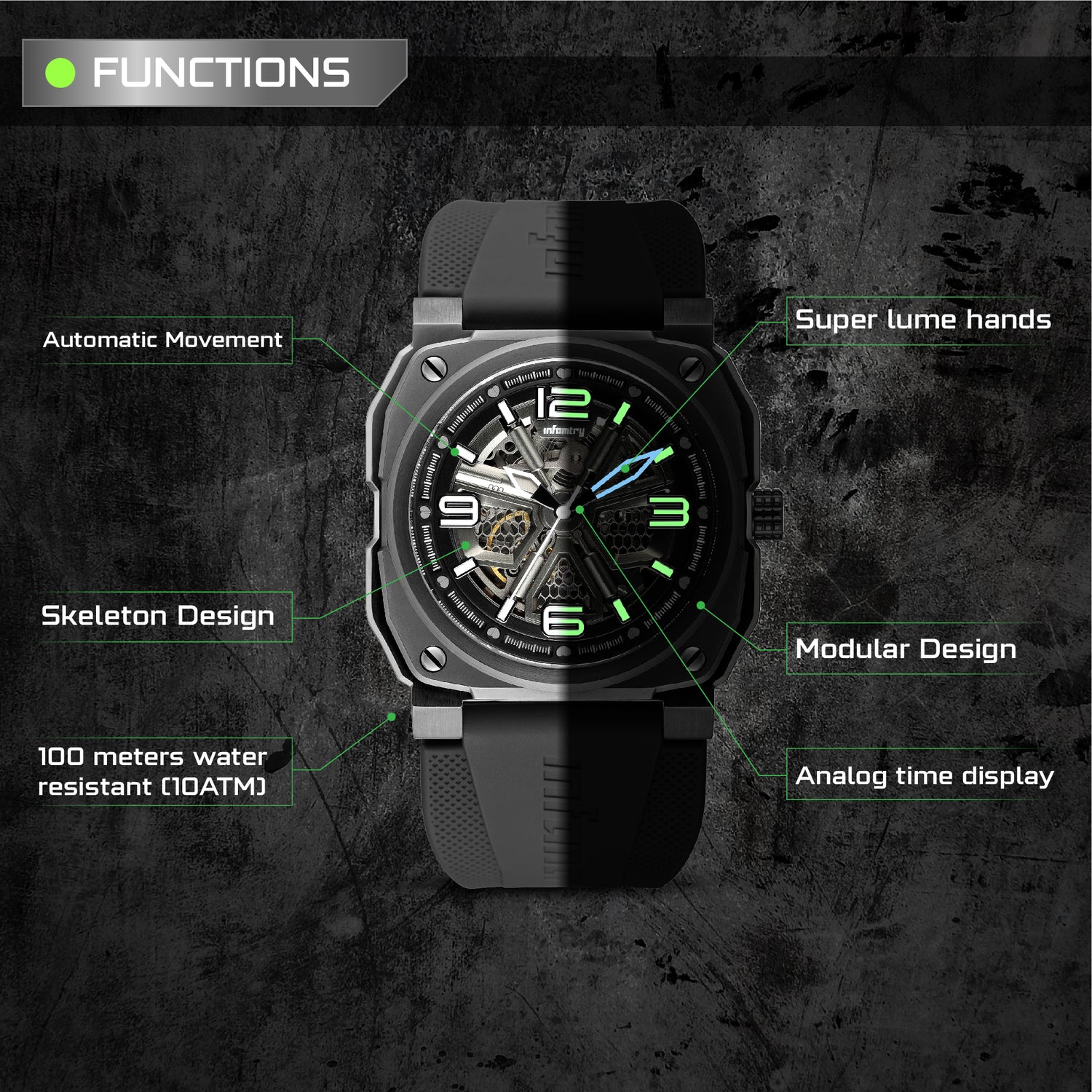 MOD 47 - Guerrier | Montres personnalisées | Montres militaires ...