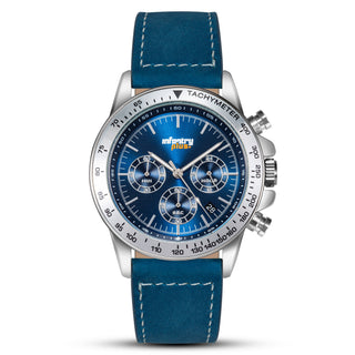 infantry plus chronograph racing watch blue INP-002-04