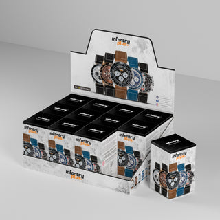 infantry plus chronograph racing watch package INP-002