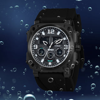 infantry revolution analog-digital watch waterproof FS-011-BLK-R