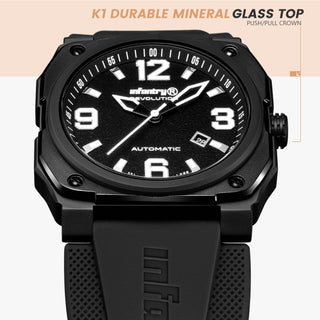 infantry revolution automatic mechanical watch waterproof REVO-AUTO-03_04