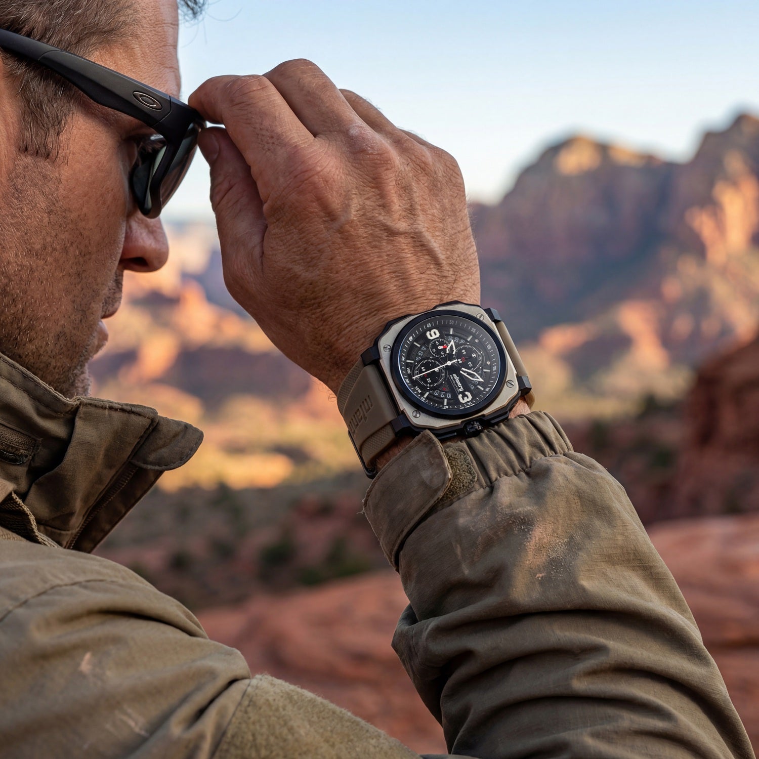 Military Chronograph Watch - 47mm Instrument style watch | Infantry®