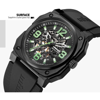 infantry revolution skeleton mechanical watch waterproof REVO-SKL-06-V2-02
