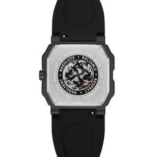 infantry skleleton mechanical watch back REVO47-SKL01
