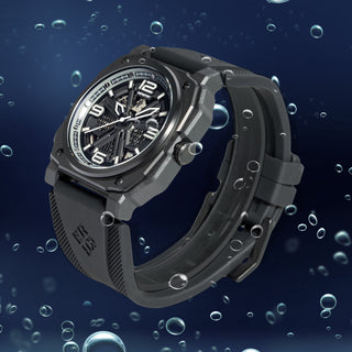 infantry skleleton mechanical watch waterproof REVO47-SKL01