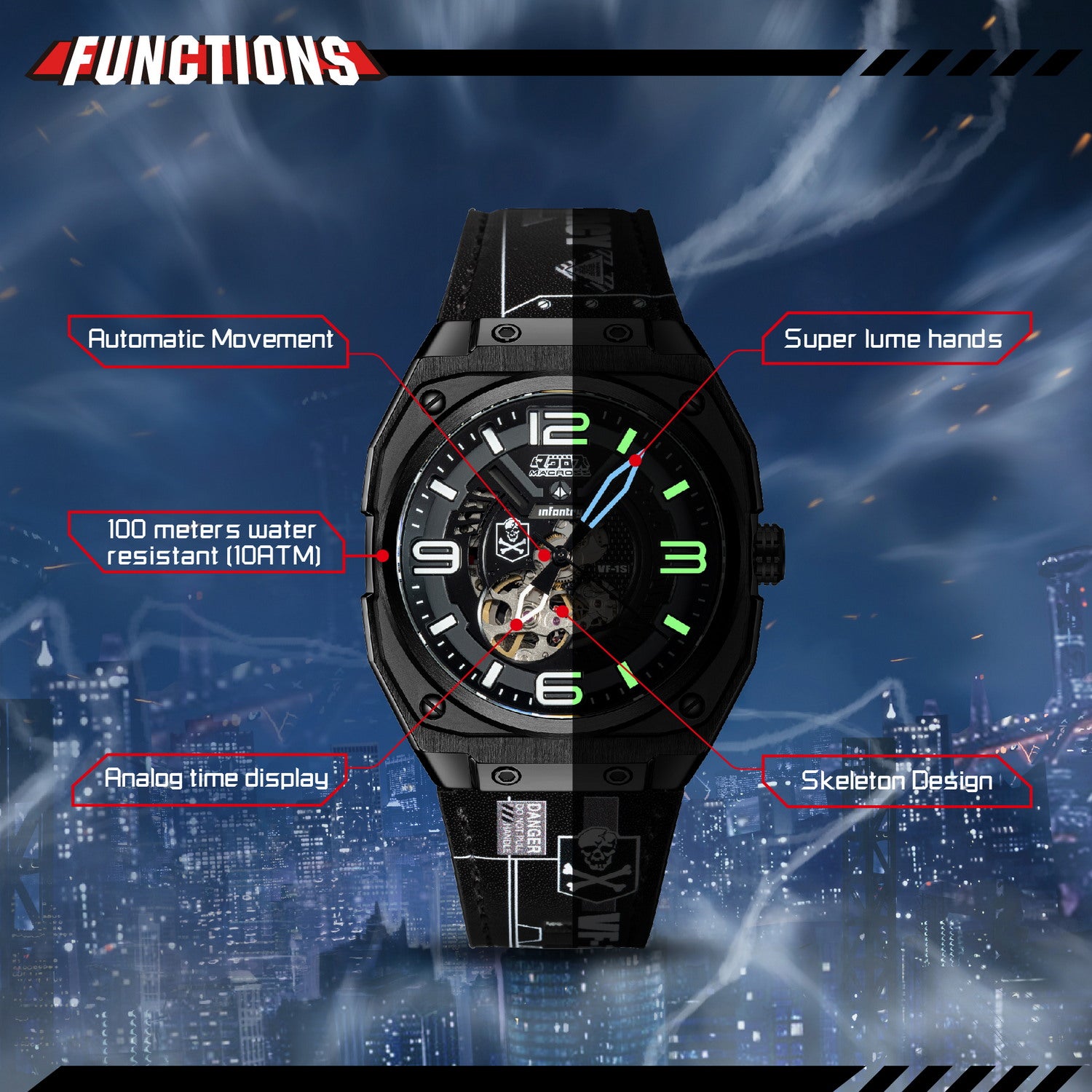Robotech Modular Design Limited Edition Watches | Infantry®