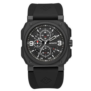 revolution chronomaster II  tactical watch black REVO47-CHR02VD-BK