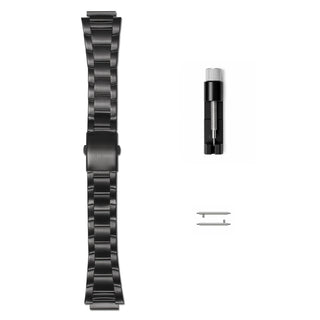 upgrade stainless steel strap black fitting the full Kamen Rider Watch series INP-KR-STP-BK-03
