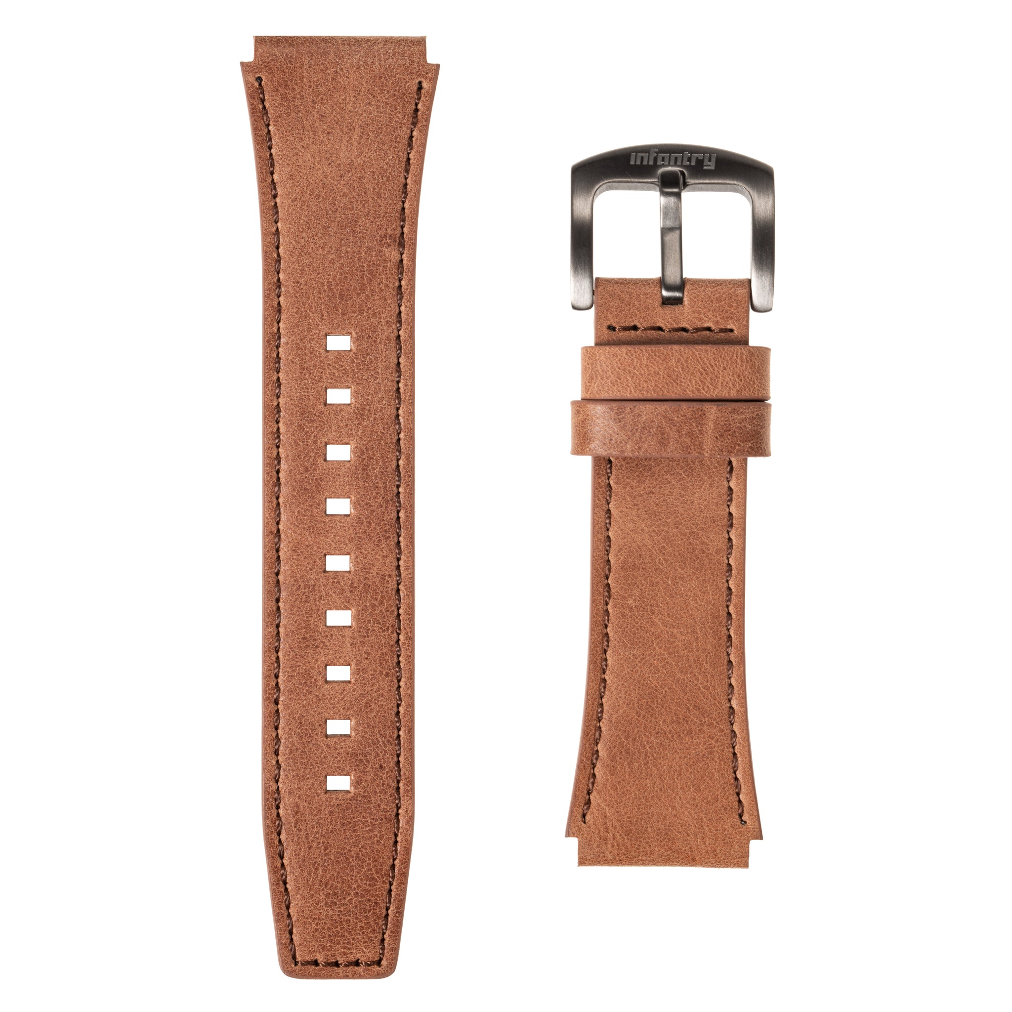 MOD 42/44 watch strap - Light Brown