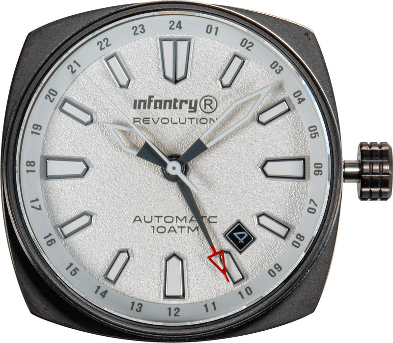 MOD 42/44 watch GMT movement - All White