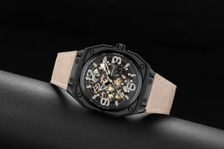 Infantry_Automatic_Movement_Men_s_Watch_-_Black_Khaki_waterproof REVO-MOD-02-C-06