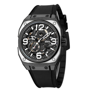Infantry_Automatic_Movement_Men_s_Watch_-_Silver_Black_waterproof REVO-MOD-04-C-02