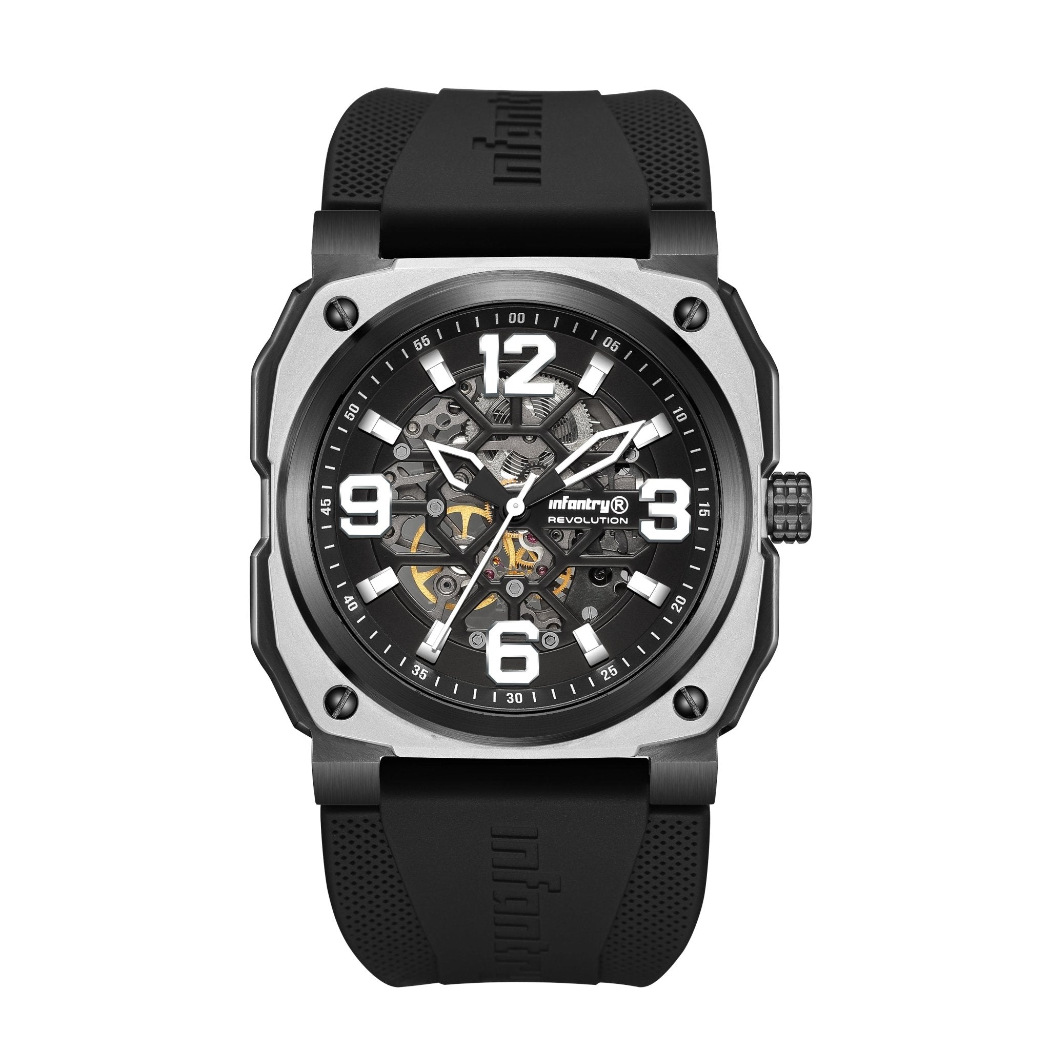 Waterproof skeleton watch cheap