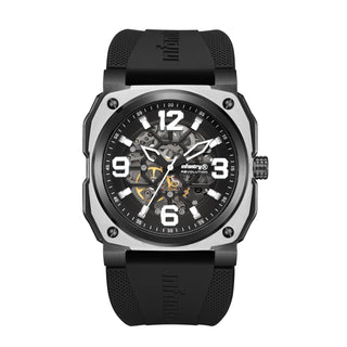 Infantry Automatic Movement Men's Watch - Silver waterproof_REVO-SKL-01-V2