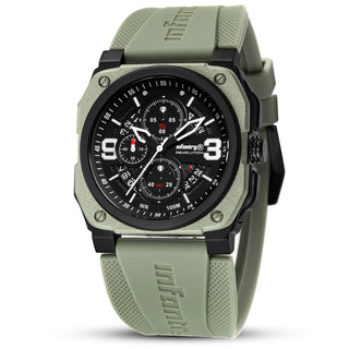 Infantry Chronograph Men's Watch - Green waterproof_REVO-CHR-02-V3-02