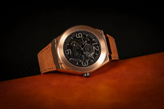 Infantry_Jewels_Automatic_Movement_Men_s_Watch_-_Gold_Brown_waterproof REVO-MOD-44-06-C-04