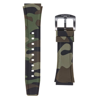 Infantry_MOD_42_44_Watch_Strap_Green Camo_IN-STP-16_Rubber